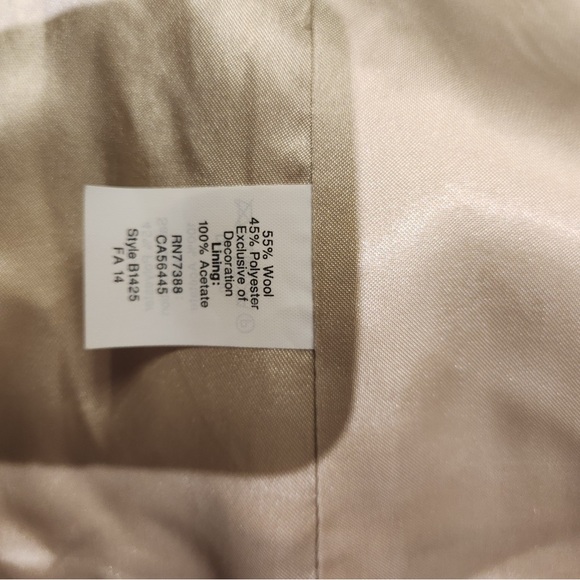 J. Crew Purple Tweed Blazer Jacket Size 2 - Picture 4 of 5